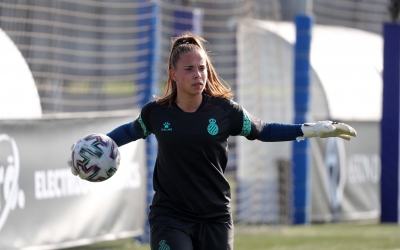 Montse Queseda esperarà noves oportunitats per defensar la porteria de l'Espanyol | @RCDEFemeni